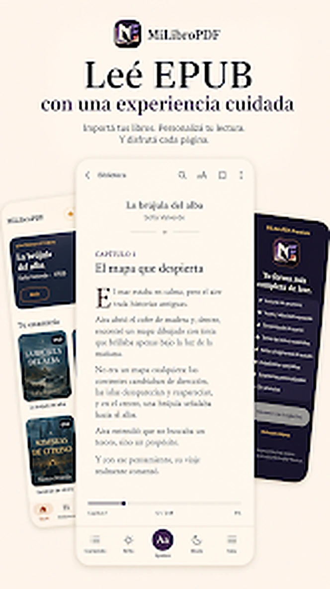 Lectura EPUB en MiLibroPDF