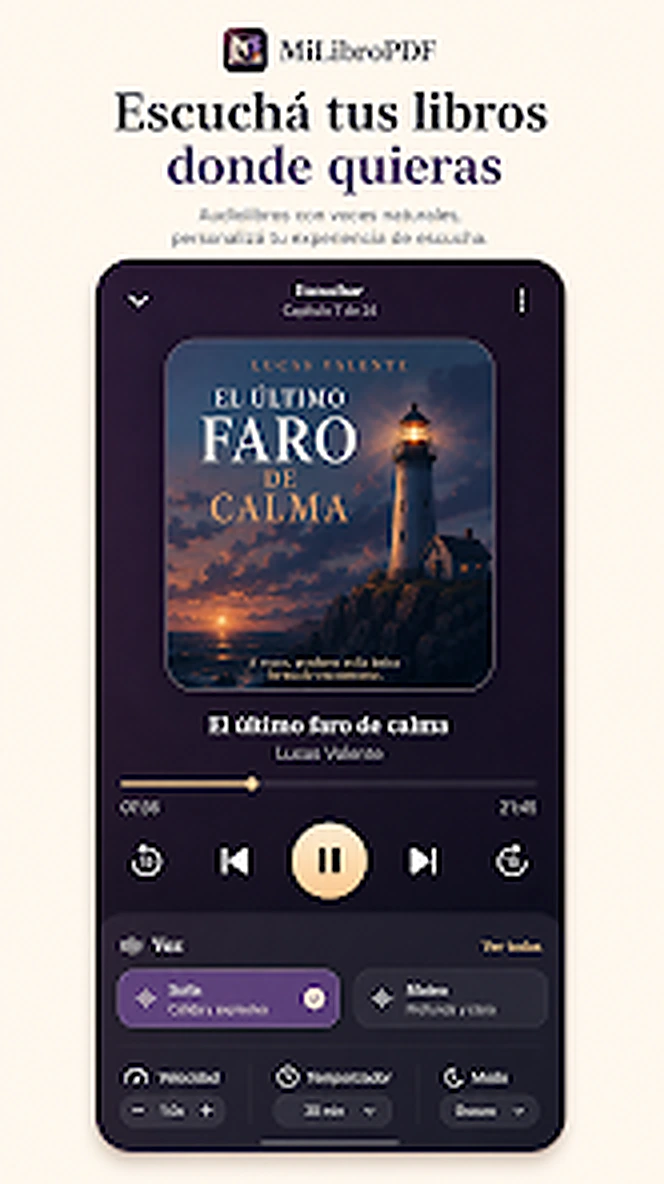 Modo Escuchar de MiLibroPDF